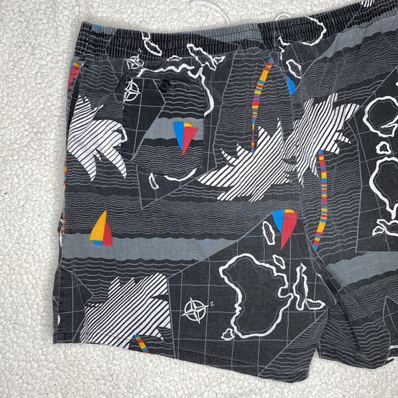 Vintage Blair Nautical AOP Shorts: Size XXL - Picture 6 of 8